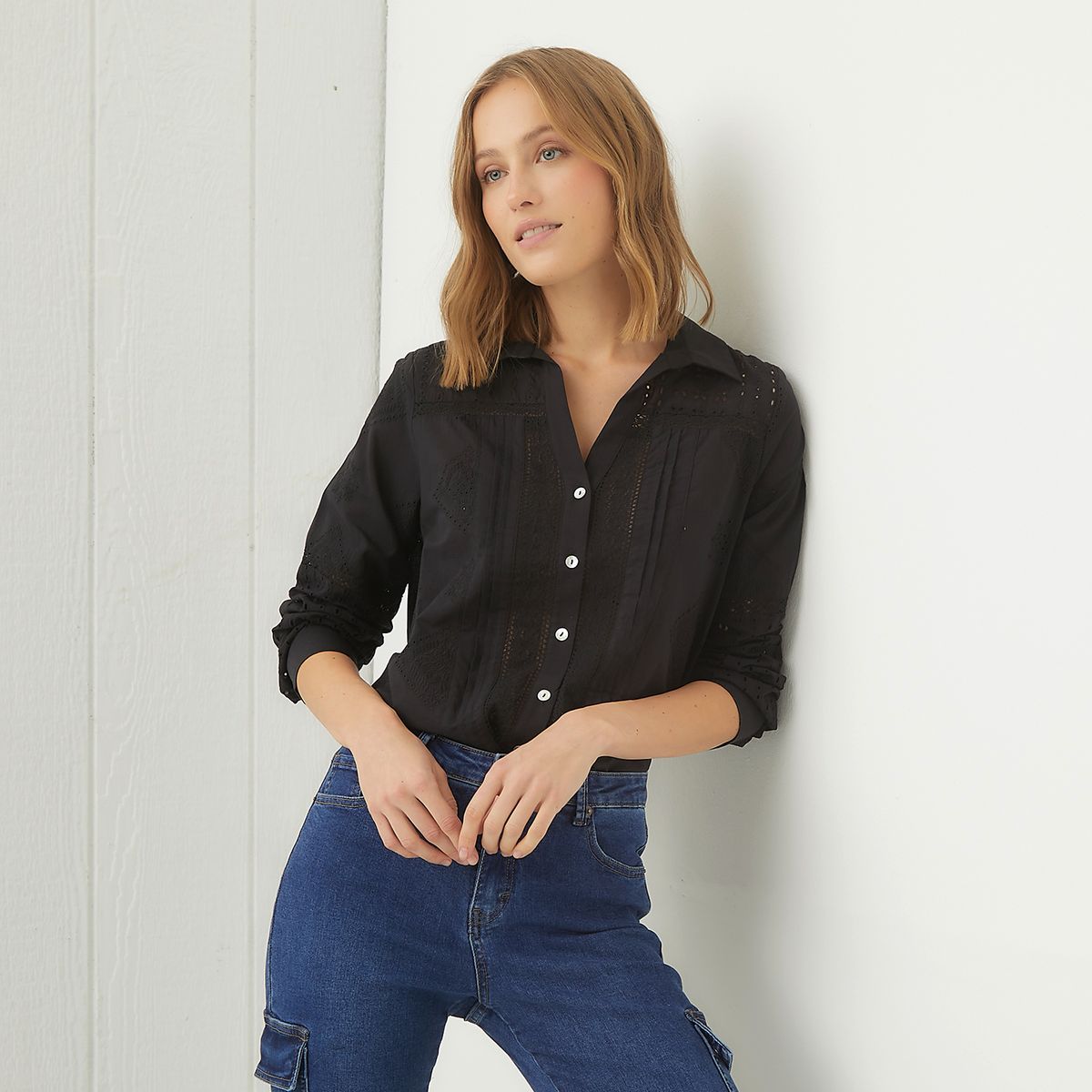 UNIVERSITY CLUB - Blusa 100% Algodón Mujer University Club