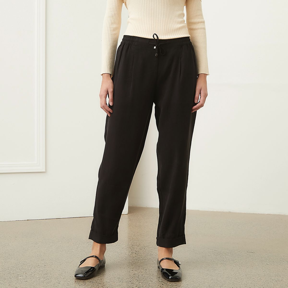 BASEMENT - Pantalón Básico Mujer Basement