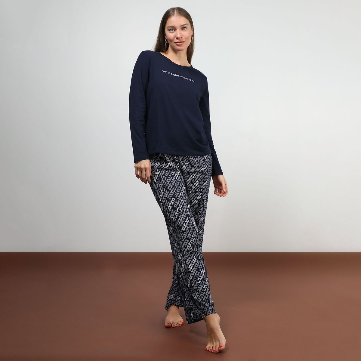 BENETTON - Pijama Algodón Mujer Benetton