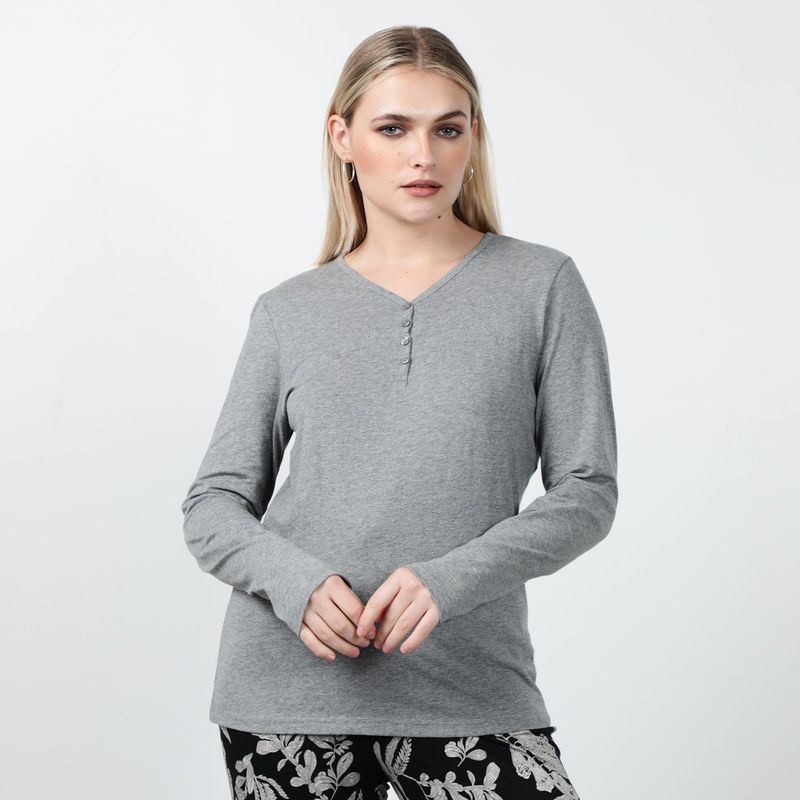 BLU - Polo Pijama Mujer Blu