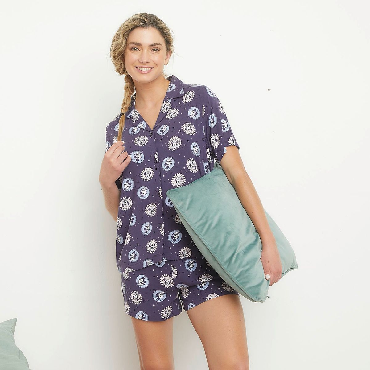 DISNEY - Pijama Algodón Mujer Disney