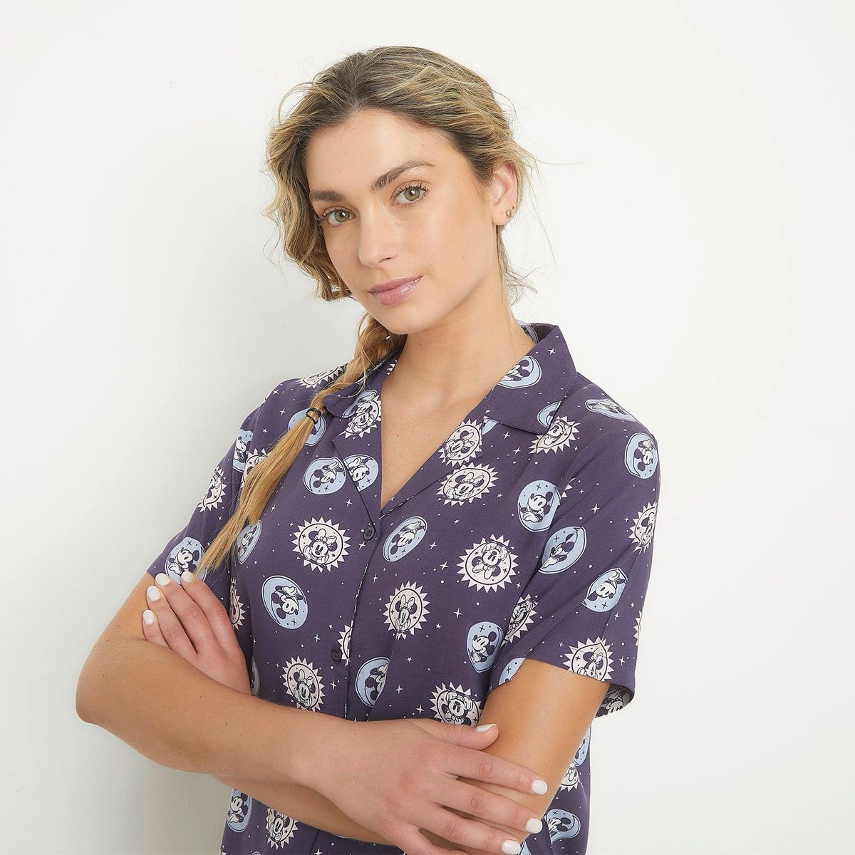 DISNEY - Pijama Algodón Mujer Disney