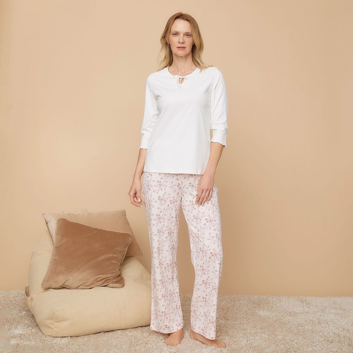 STEFANO COCCI - Pijama 100% Algodón Mujer Stefano Cocci