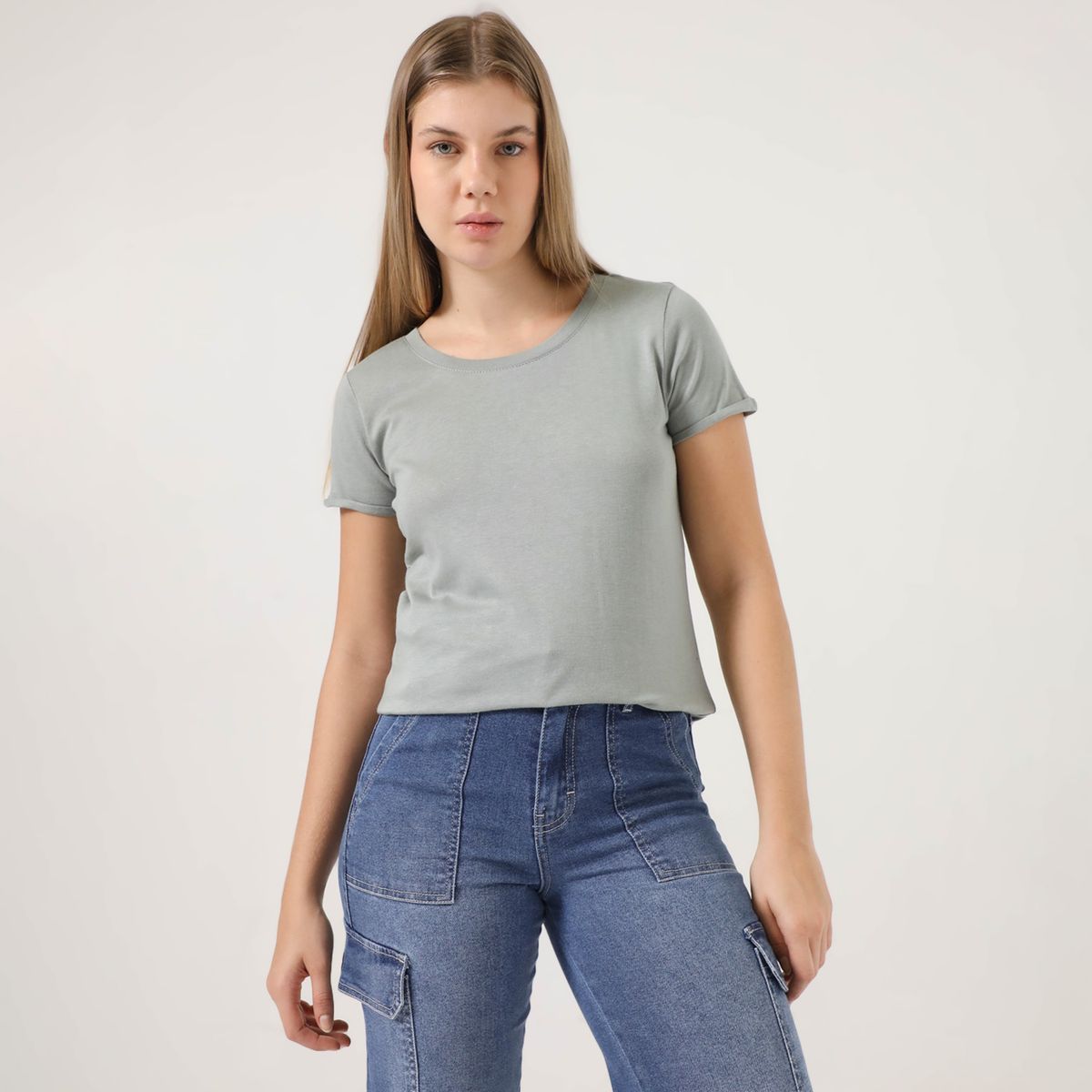 SYBILLA - Polo Manga Corta Algodón Mujer Sybilla