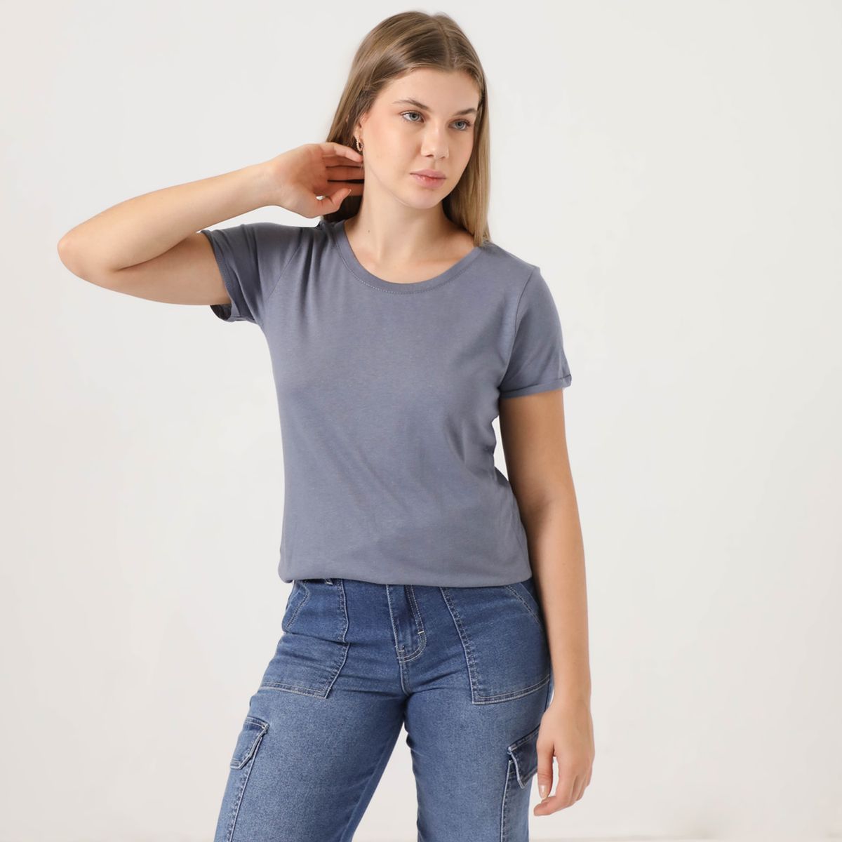 SYBILLA - Polo Manga Corta Algodón Mujer Sybilla