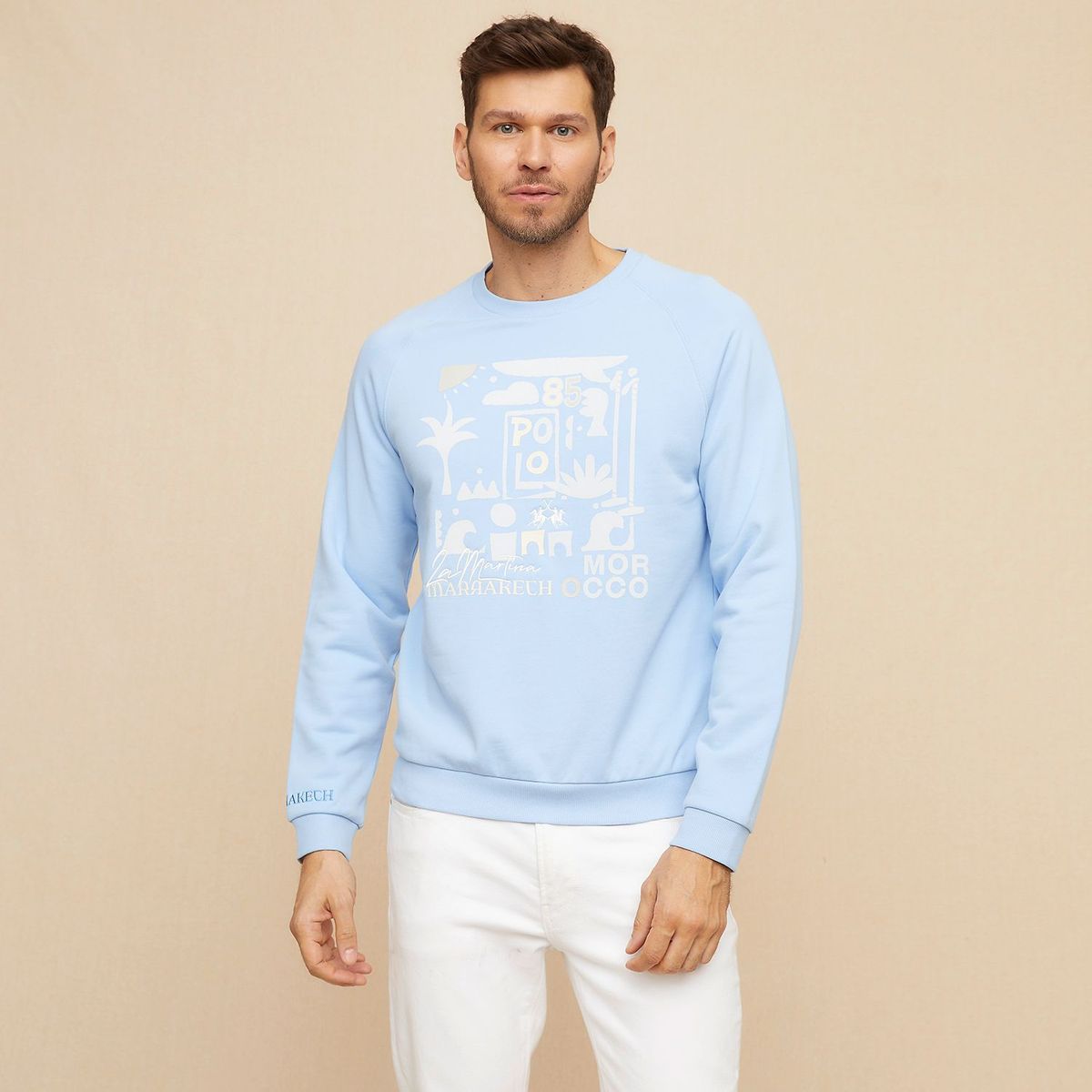 LA MARTINA - Polera 100% Algodón Hombre La Martina