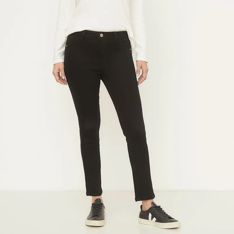 NEWPORT - Jean Skinny Tiro Alto Mujer Newport