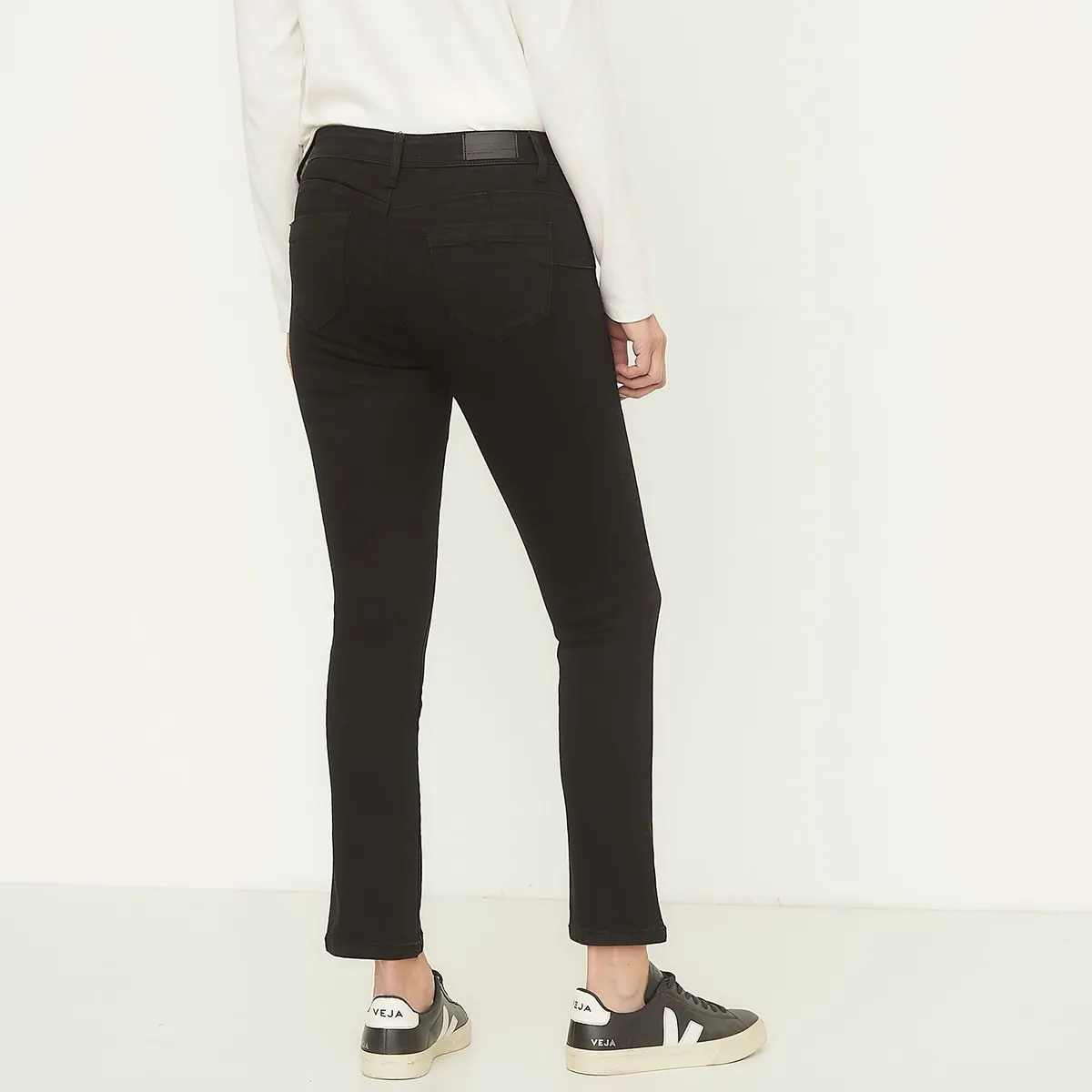 NEWPORT - Jean Skinny Tiro Alto Mujer Newport