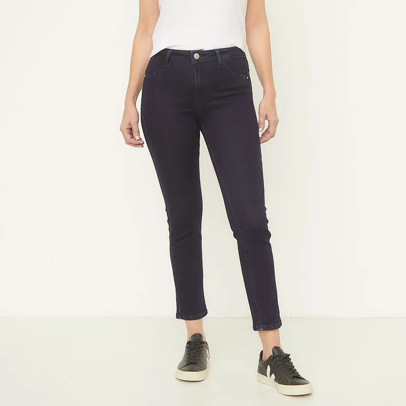 NEWPORT - Jean Skinny Tiro Alto Mujer Newport