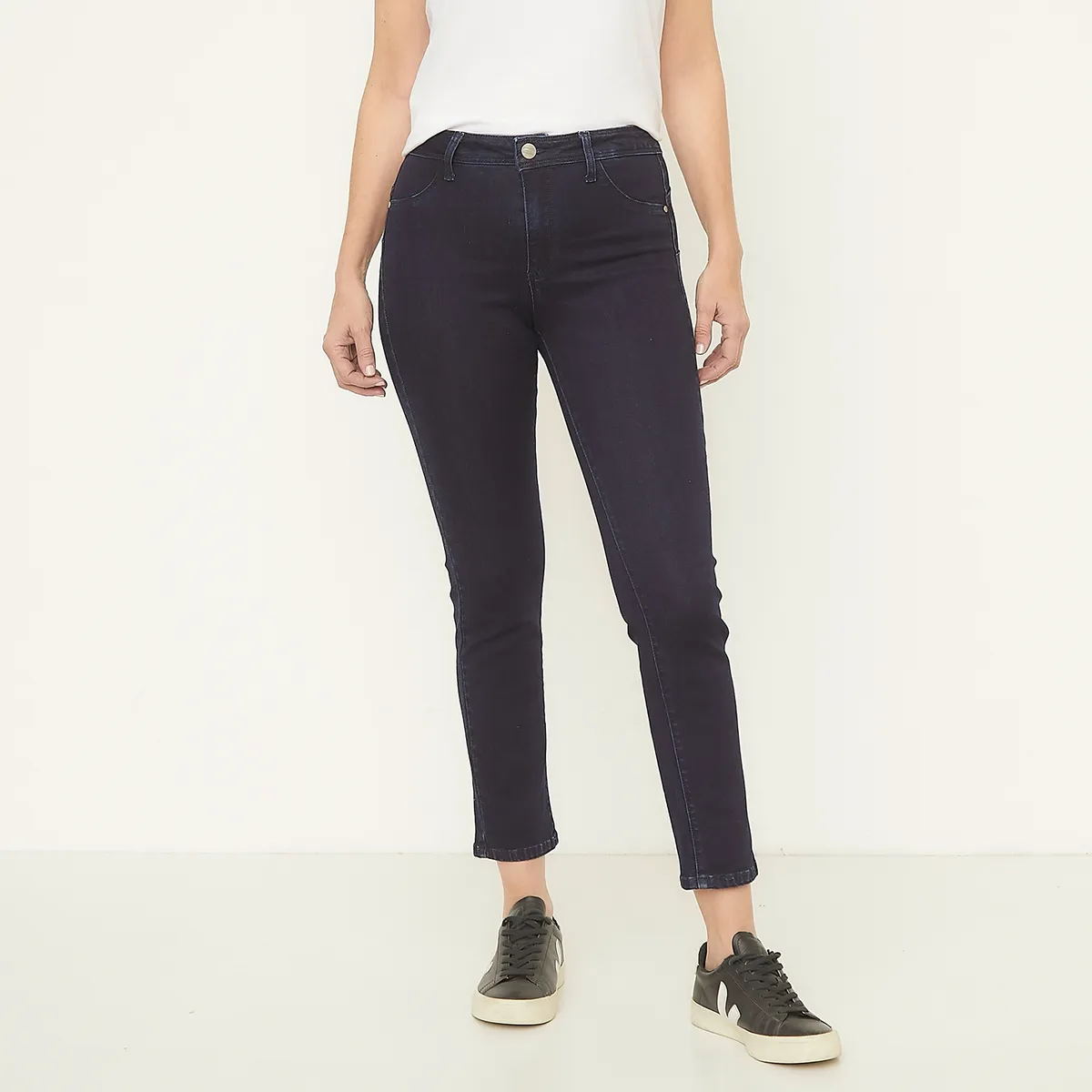 NEWPORT - Jean Skinny Tiro Alto Mujer Newport