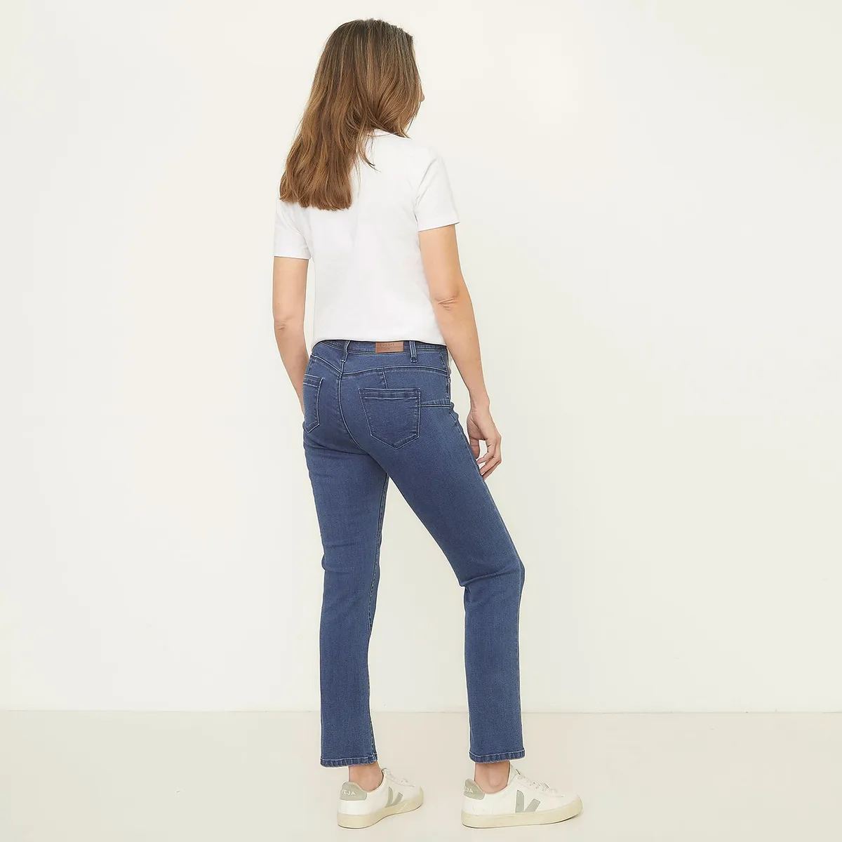 NEWPORT - Jean Skinny Tiro Alto Mujer Newport