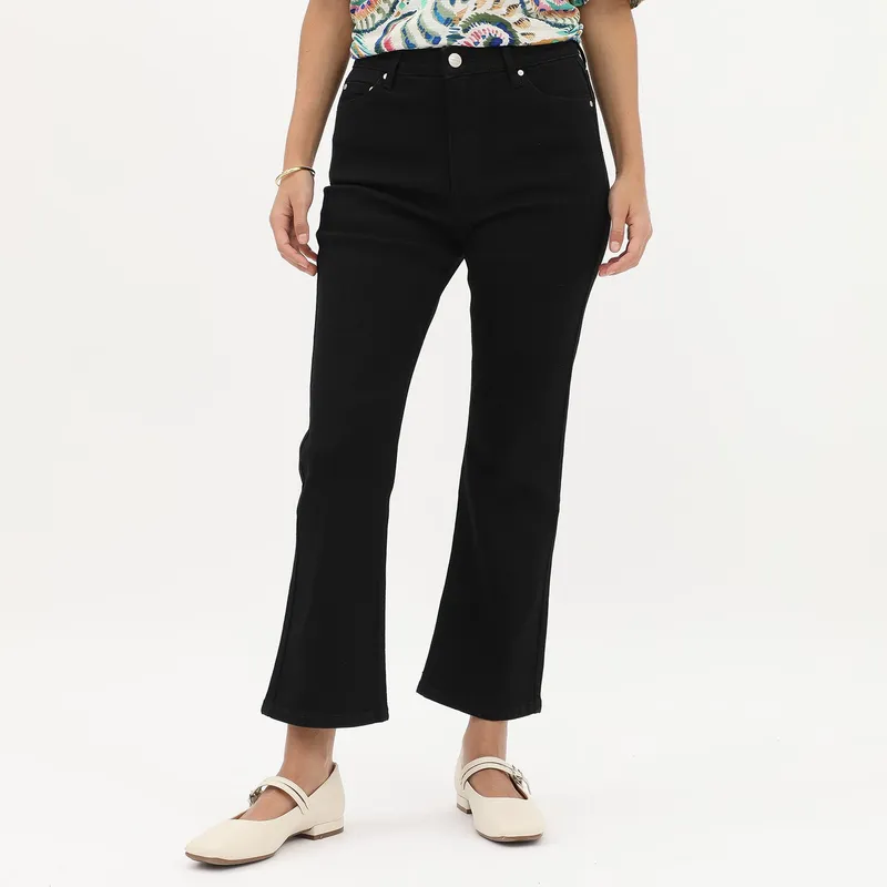 NEWPORT - Jean Straight Tiro Alto Mujer Newport