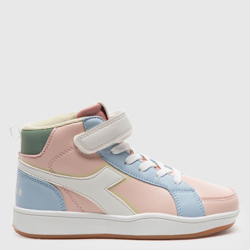 DIADORA - Zapatillas Urbanas Niña Diadora Girl Court H Multicolor