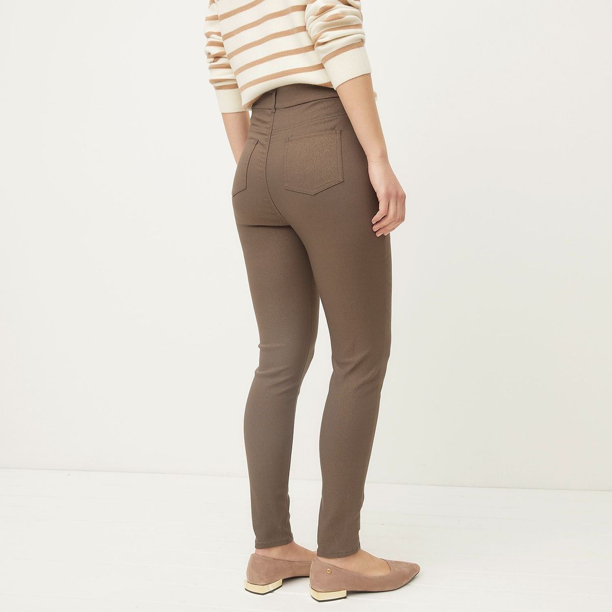 ELLE - Pantalón Básico Mujer Elle