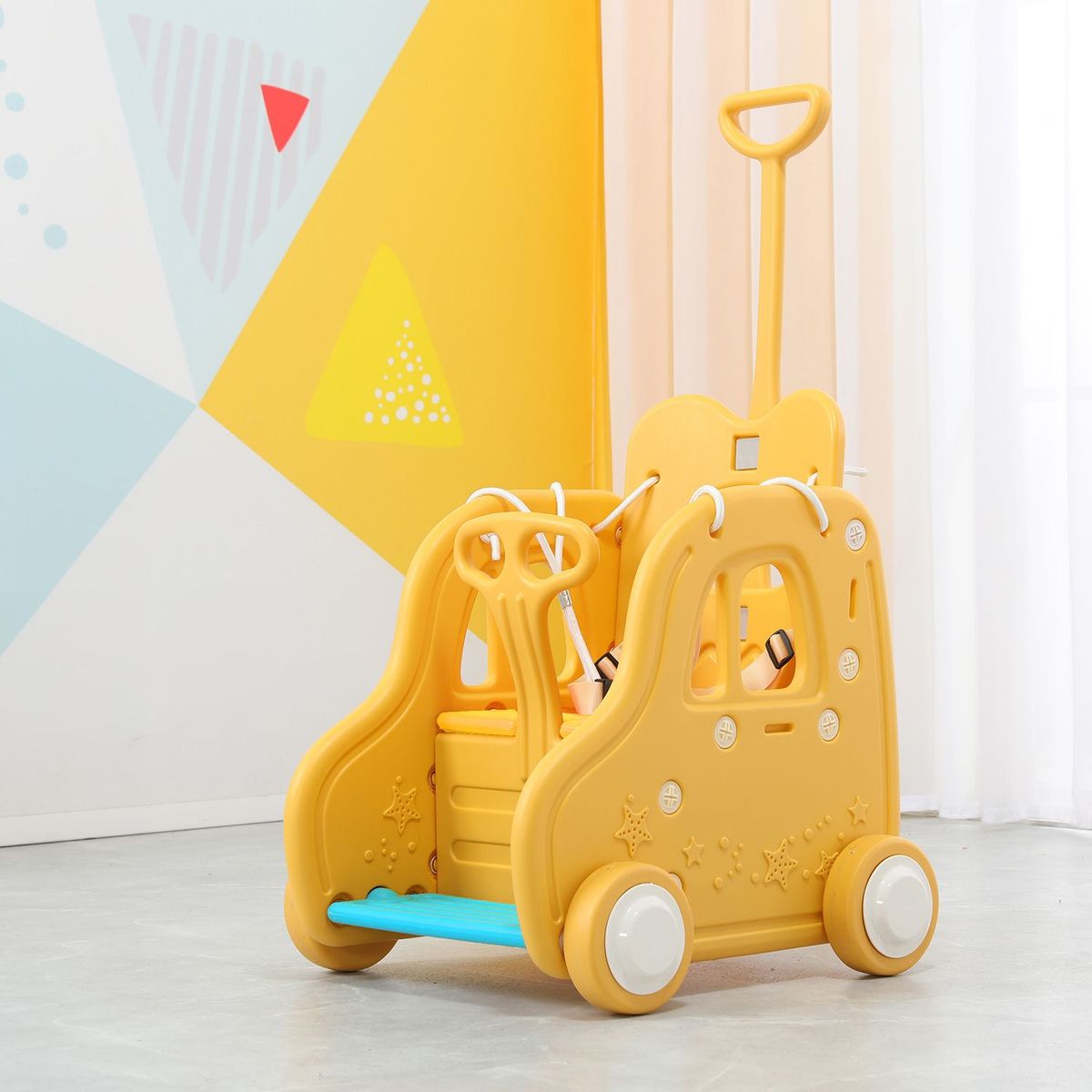 SCOOP - Tobogán Resbalón Columpio Carrito Scoop