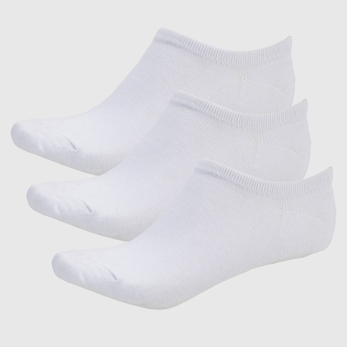 SYBILLA - Pack X3 Medias Blancas Cortas Mujer