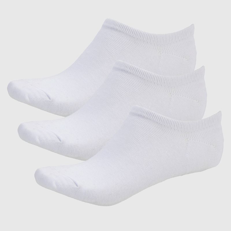 SYBILLA - Pack X3 Medias Blancas Cortas Mujer