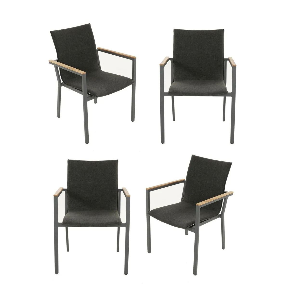 BASEMENT HOME - Set X4 Sillas De Comedor Cello