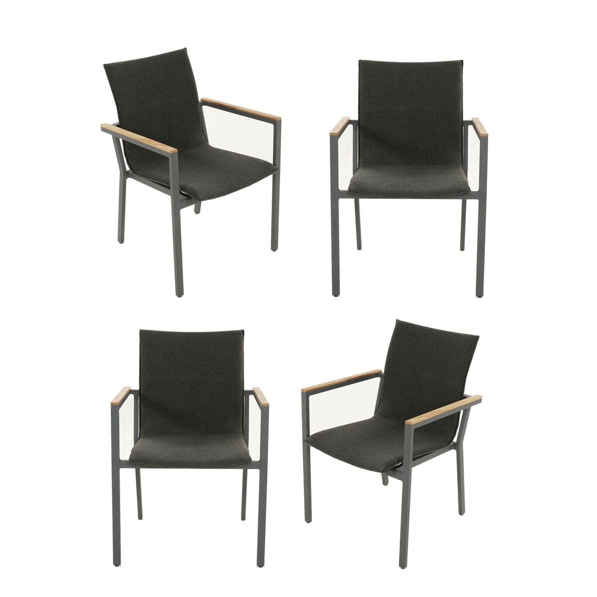 BASEMENT HOME - Set X4 Sillas De Comedor Cello