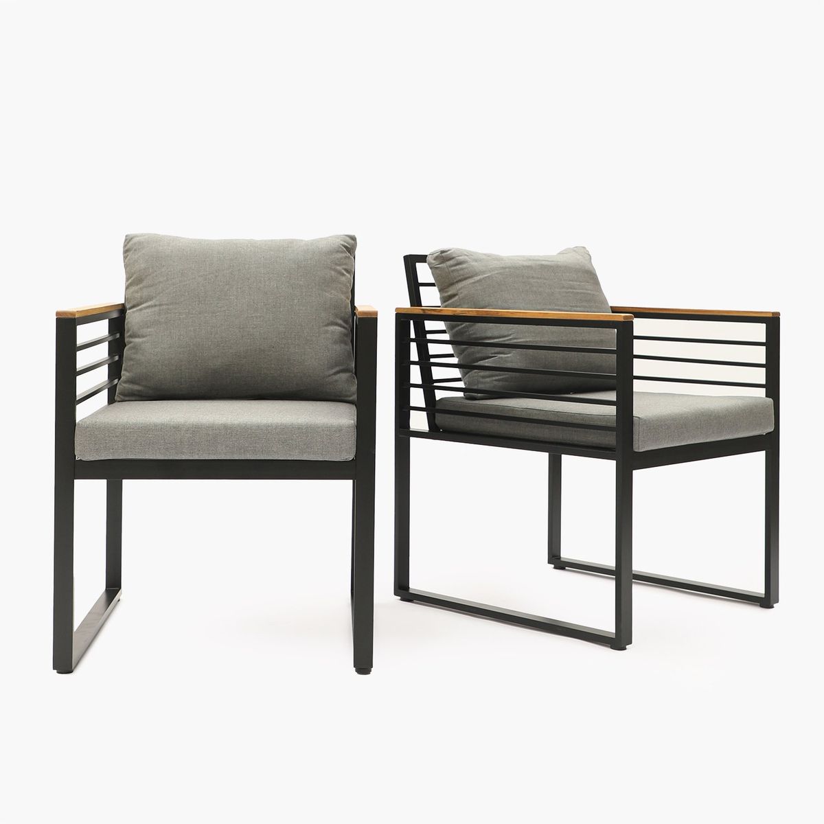 BASEMENT HOME - Set x2 Sillas de Comedor de Terraza Mallorca