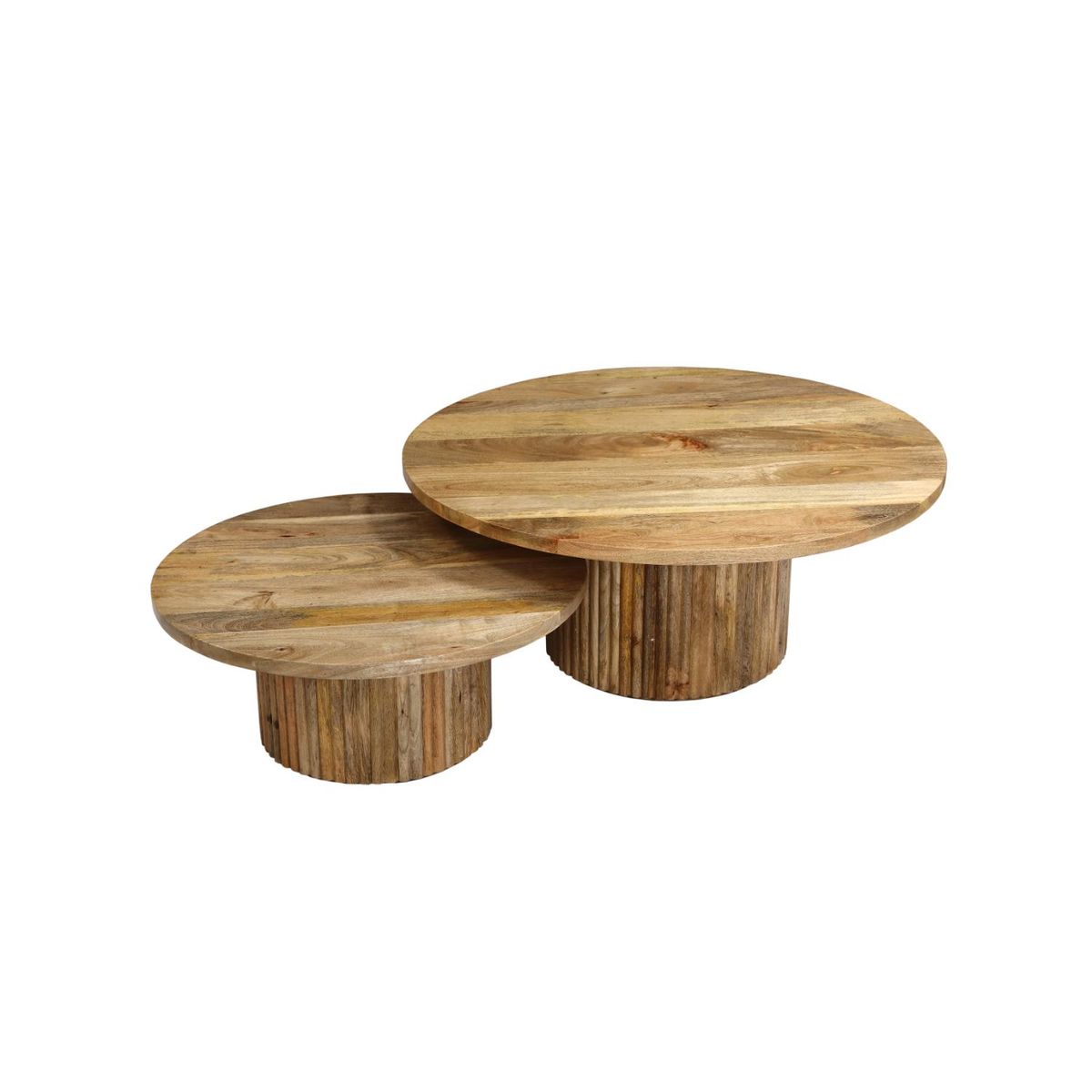 BASEMENT HOME - Set X2 Mesas Auxiliares Lynn