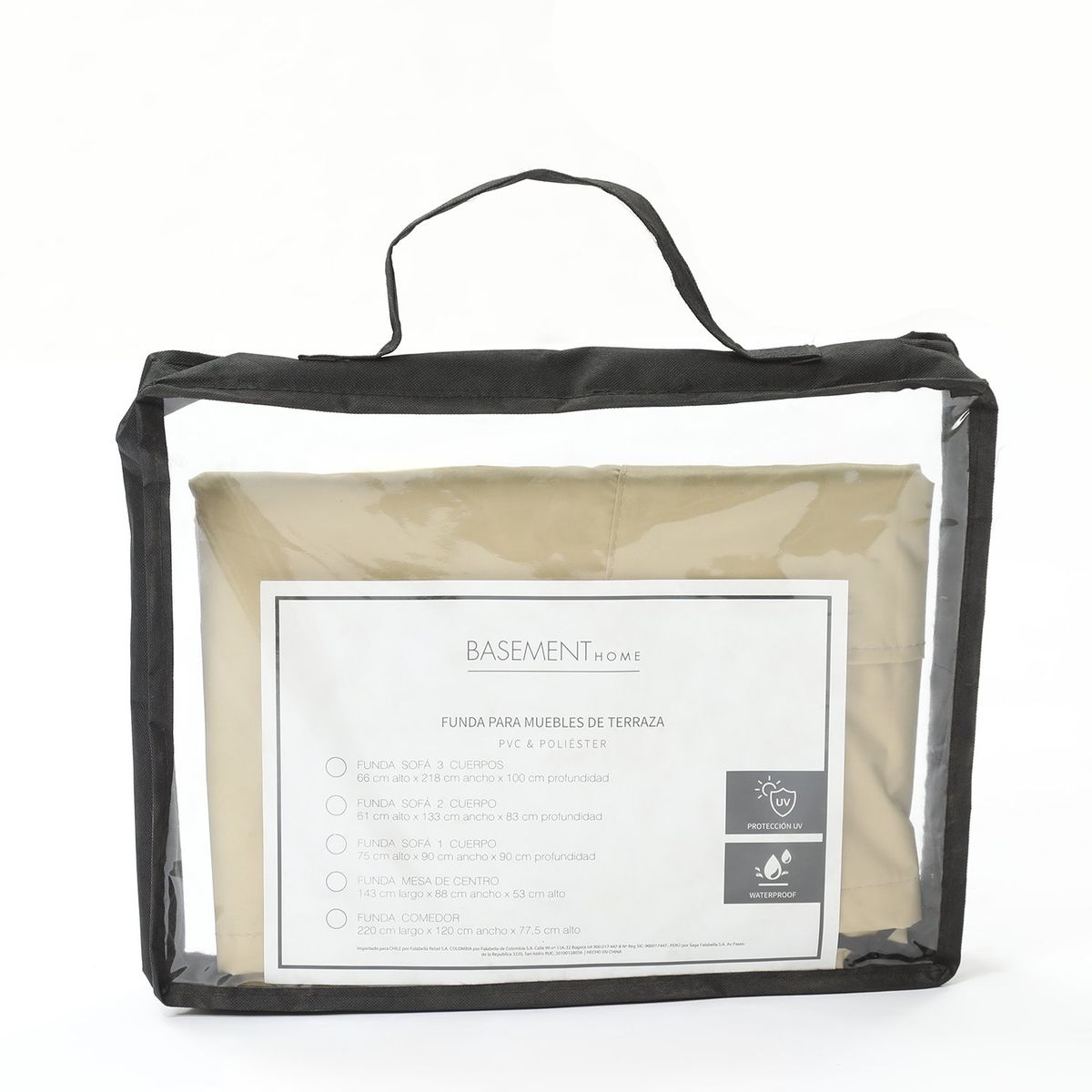 BASEMENT HOME - Funda de Sofá de Terraza New Dekke 1 Cuerpo