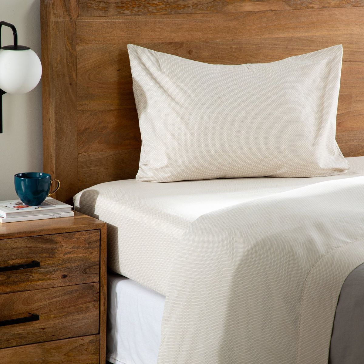 BASEMENT HOME - Juego De Sábanas Estampadas 180 Hilos Basement Home