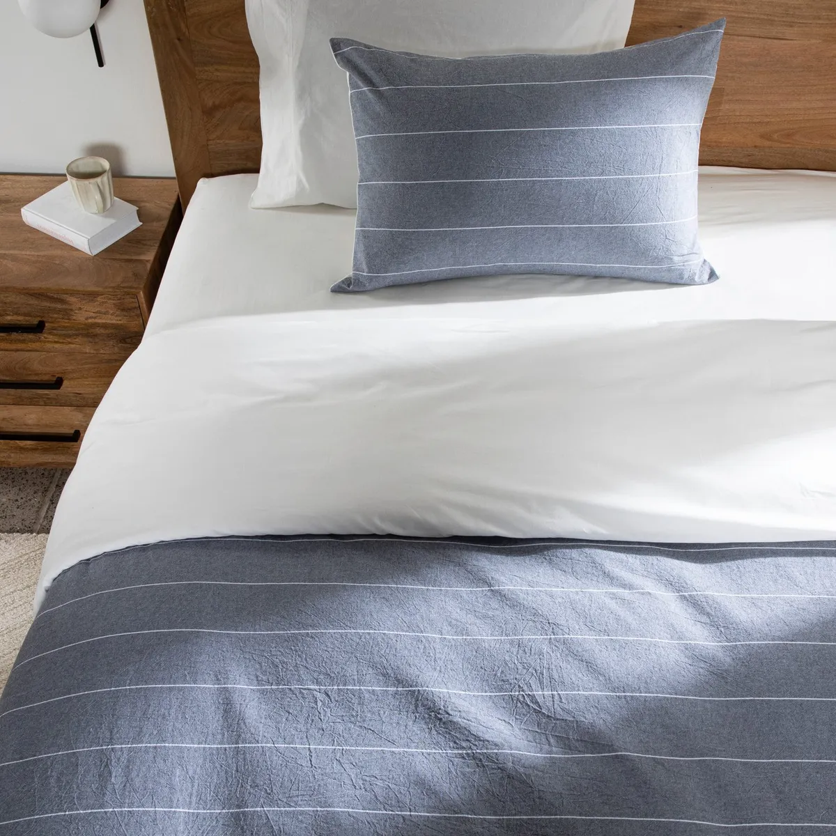 BASEMENT HOME - Funda Plumón Rayas 100% Algodón Basement Home