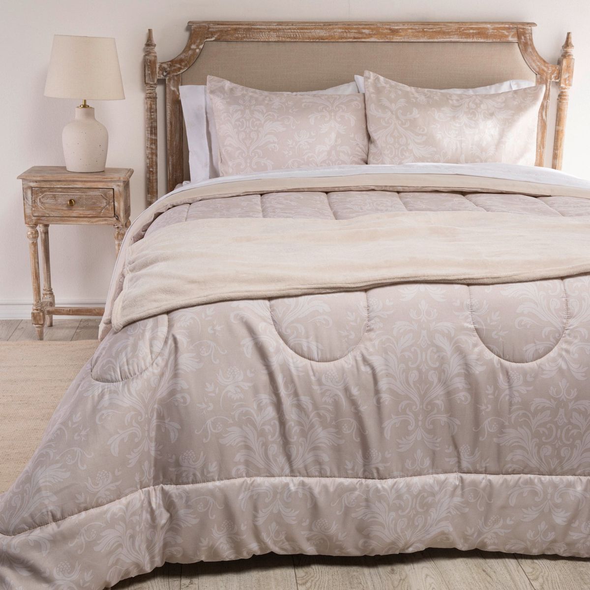 ROBERTA ALLEN - Juego de Cama: Edredón Ligero + Juego de Sábanas + Manta Roberta Allen