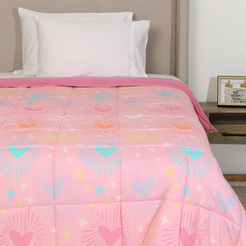 MICA KIDS - Edredón Infantil Estocolmo Corazón Mica Kids