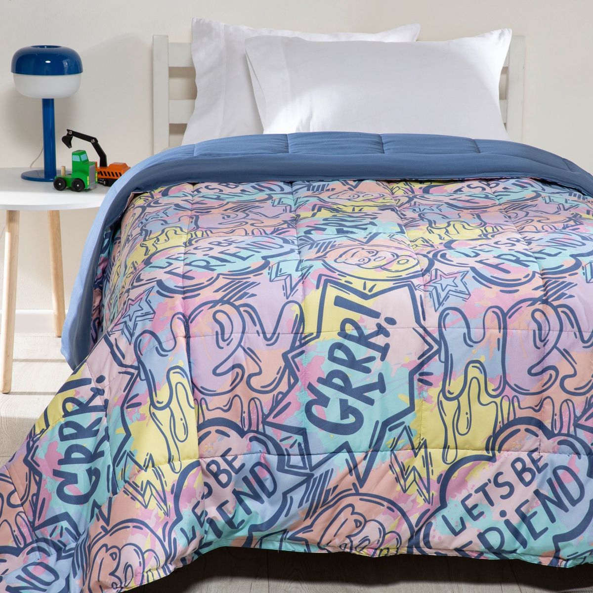 MICA KIDS - Edredón Infantil Estocolmo Globo Mica Kids