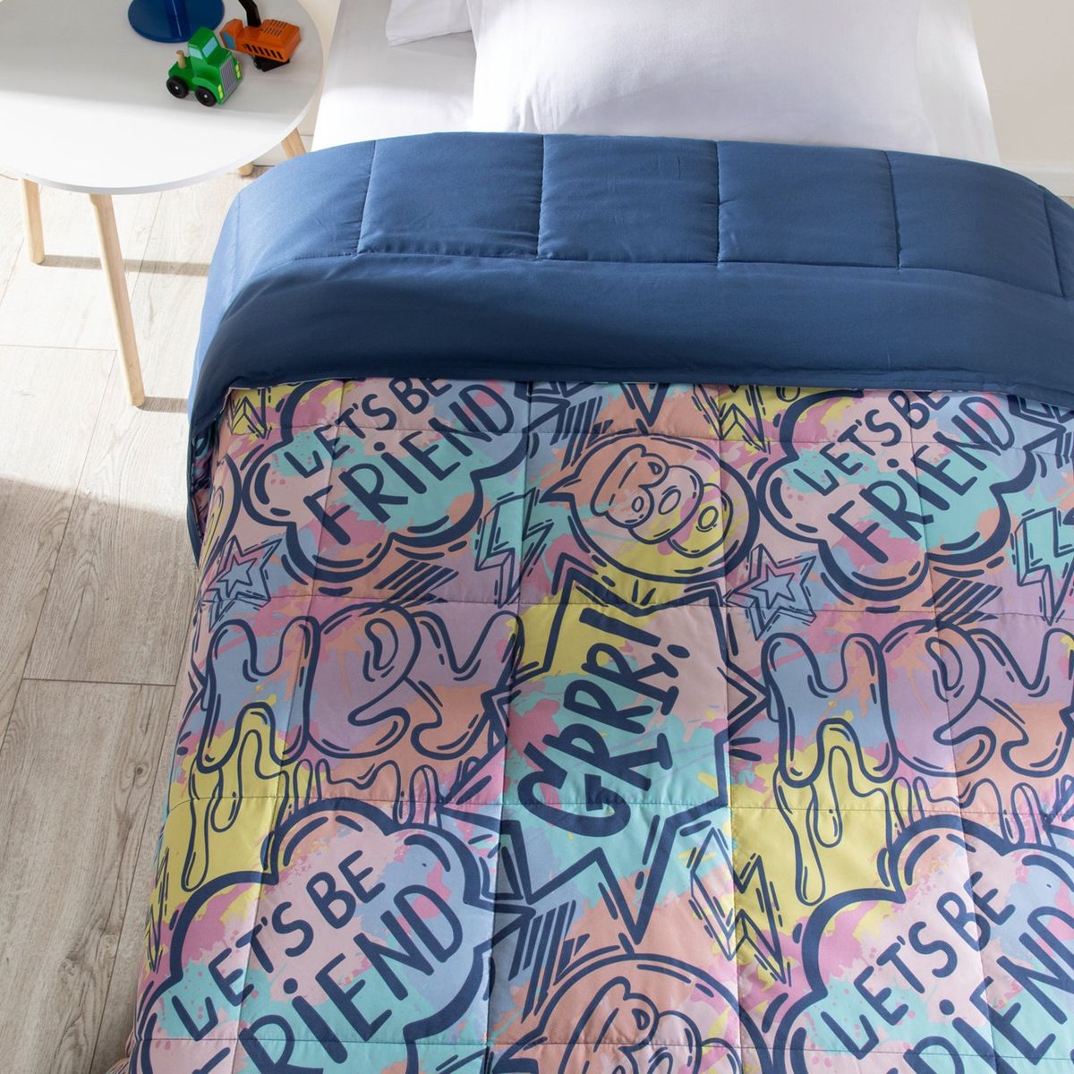 MICA KIDS - Edredón Infantil Estocolmo Globo Mica Kids