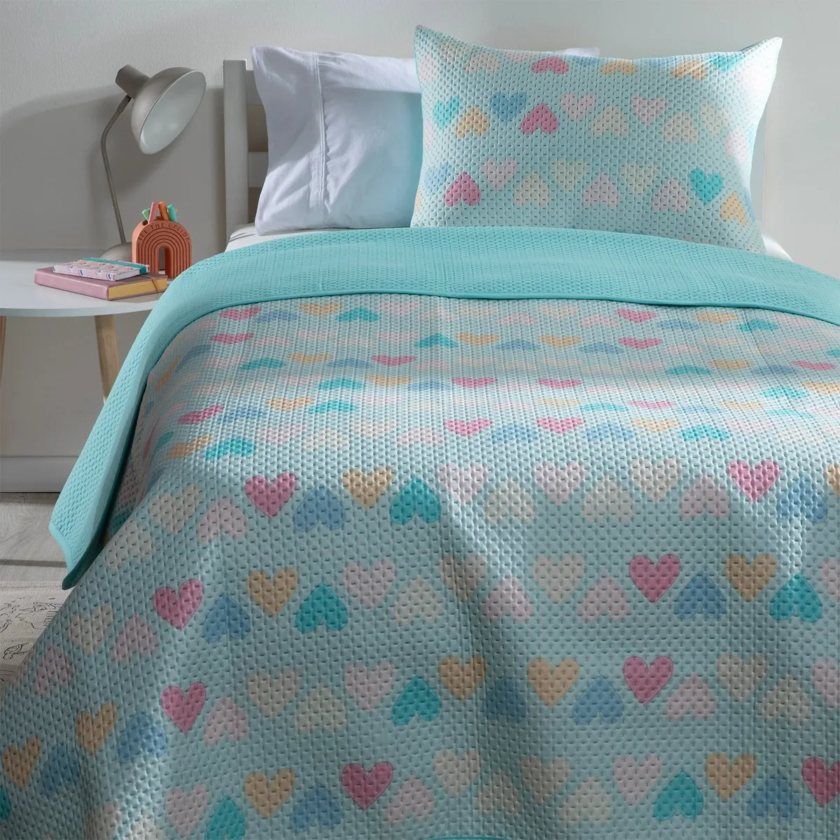 MICA KIDS - Cubrecama Infantil Heart Mica Kids