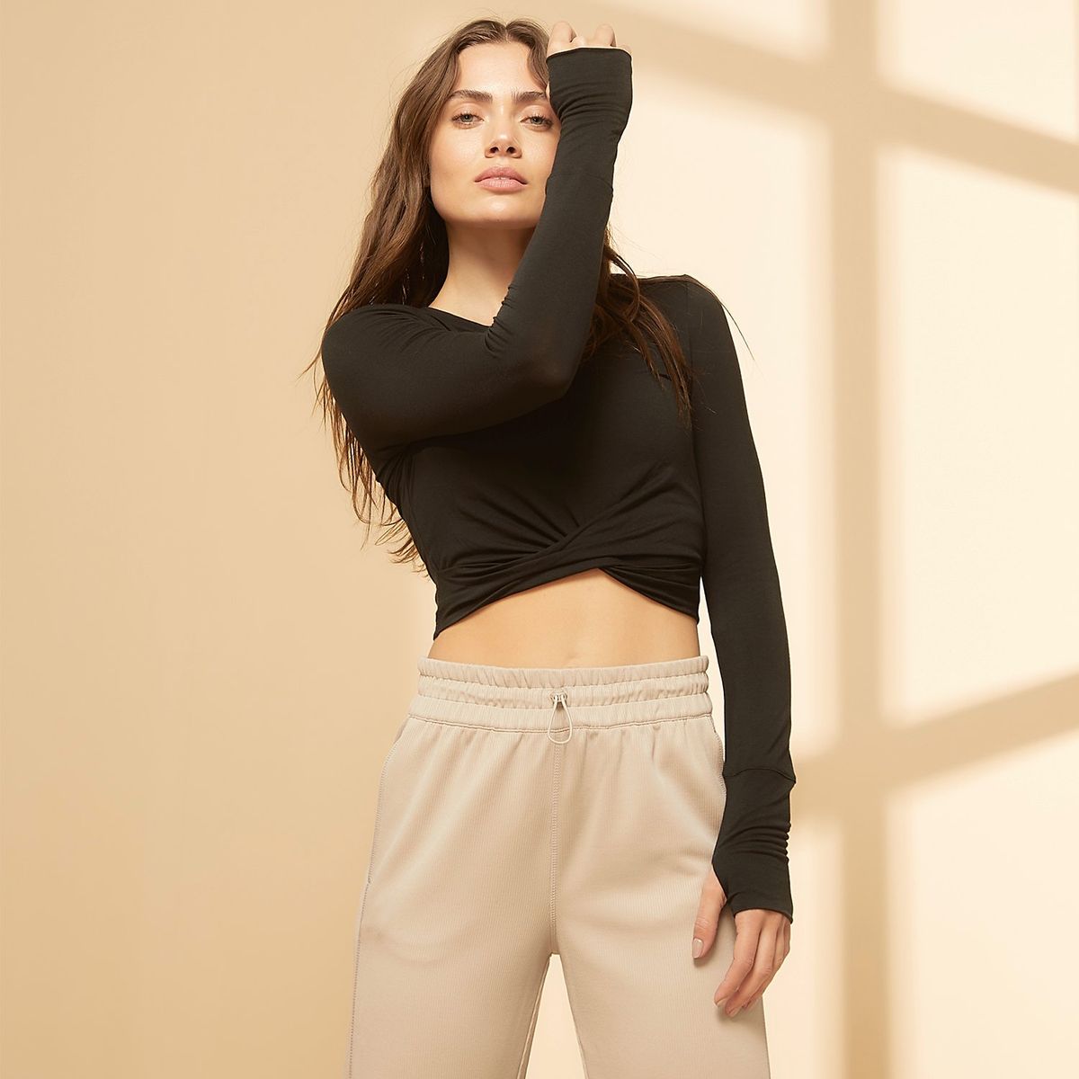 DIADORA - Polo Manga Larga Deportivo Mujer Diadora