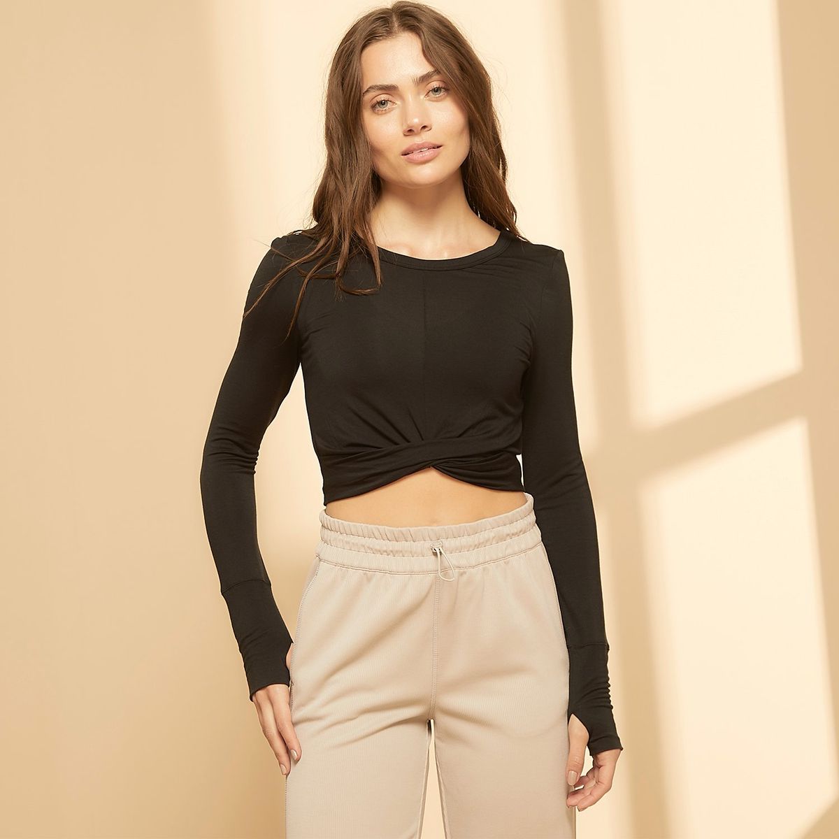 DIADORA - Polo Manga Larga Deportivo Mujer Diadora