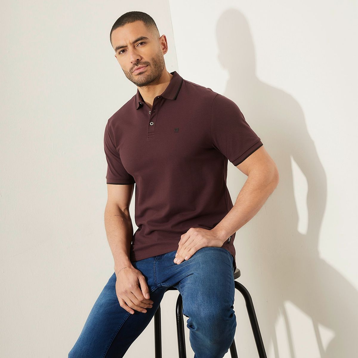 MOSSIMO - Polo Algodón Hombre Mossimo