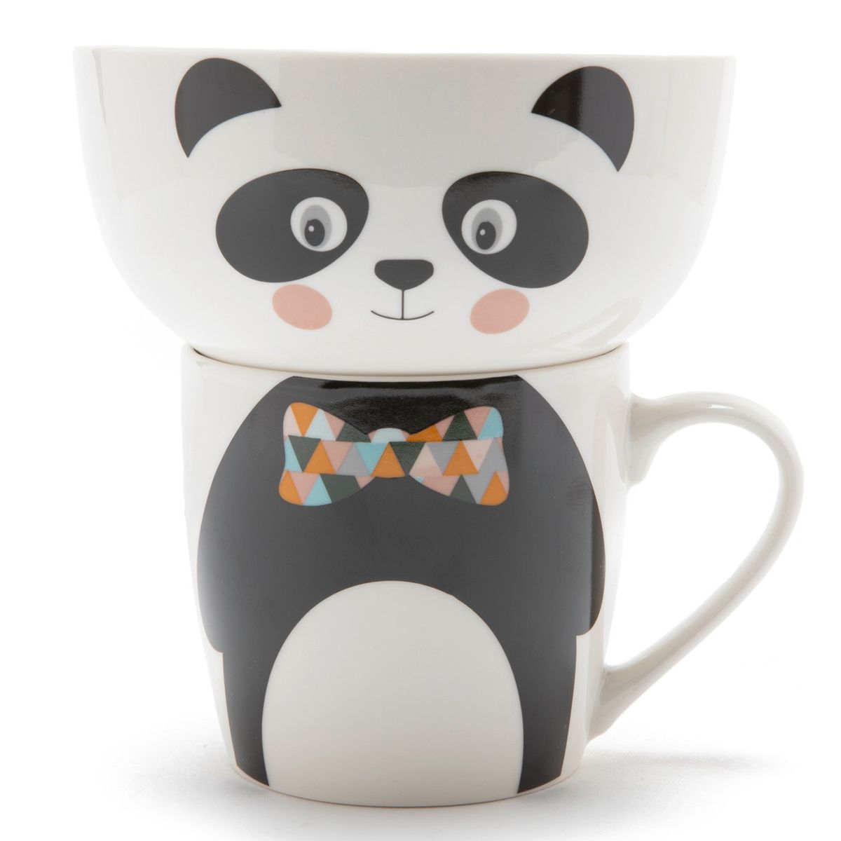 MICA - Set Mug + Bowl Panda 