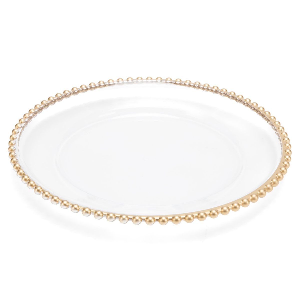 ROBERTA ALLEN - Plato de Sitio Charger Borde Dorado