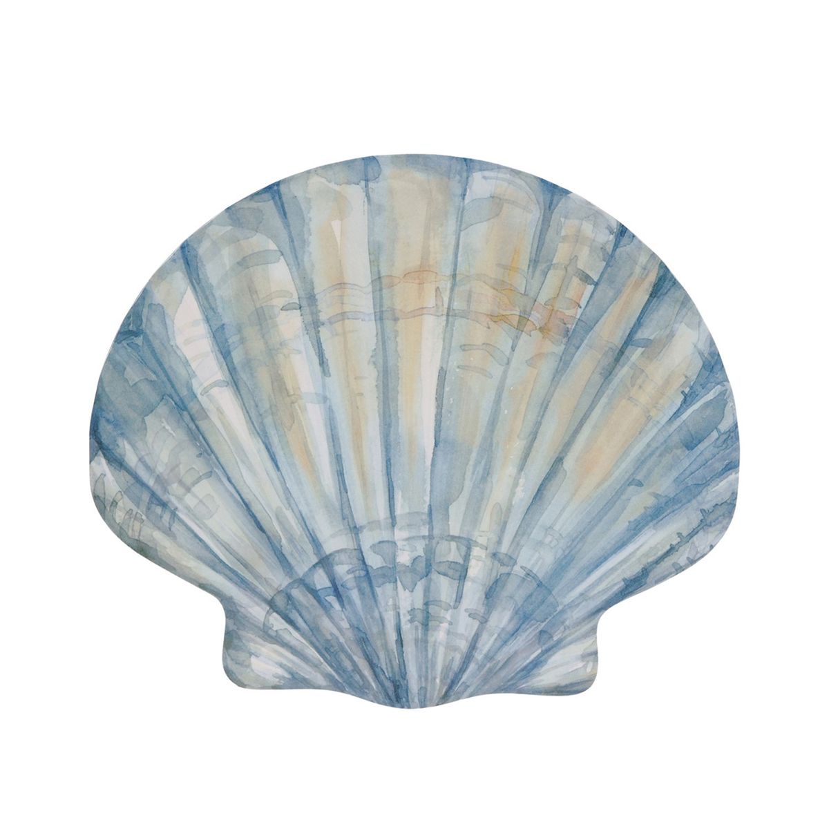  - Plato Concha Melamina Hamptons 27 cm