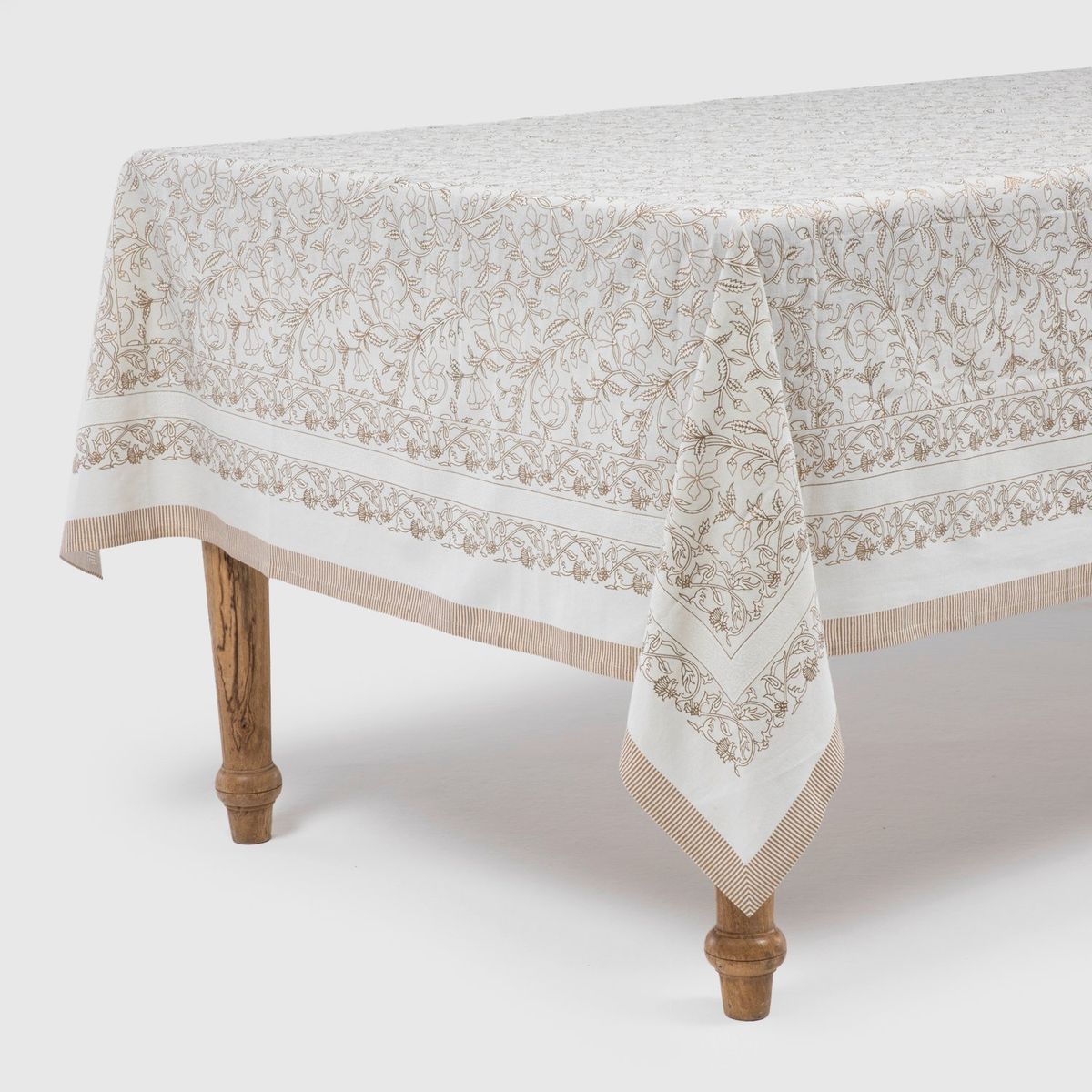 ROBERTA ALLEN - Mantel Xmas Flower Gold 150x210cm