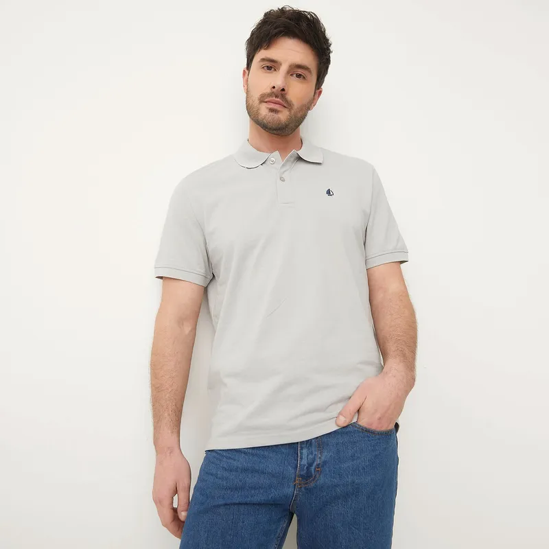 NEWPORT - Polo Piqué Manga Corta Newport Casual Hombre Algodón