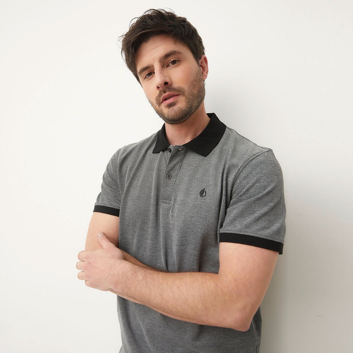 NEWPORT - Polo Piqué Manga Corta Newport Casual Hombre Algodón