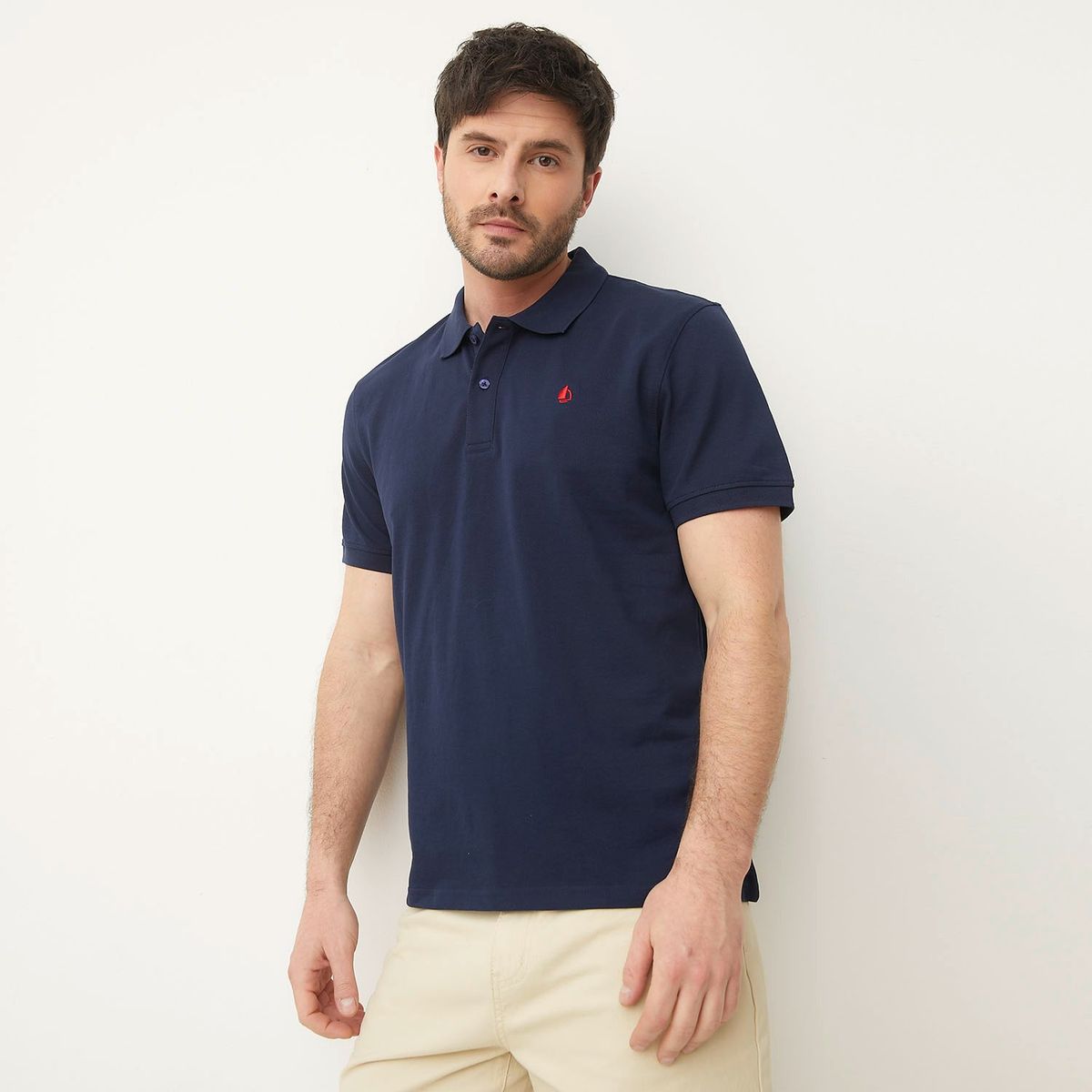 NEWPORT - Polo Piqué Manga Corta Newport Casual Hombre Algodón