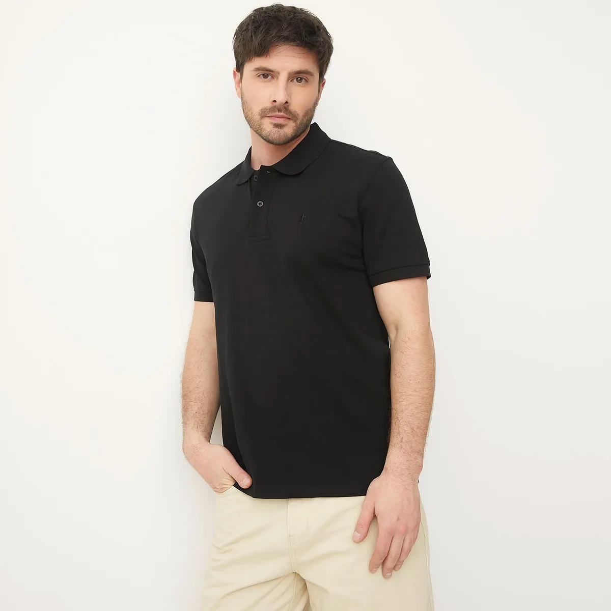 NEWPORT - Polo Piqué Manga Corta Newport Casual Hombre Algodón