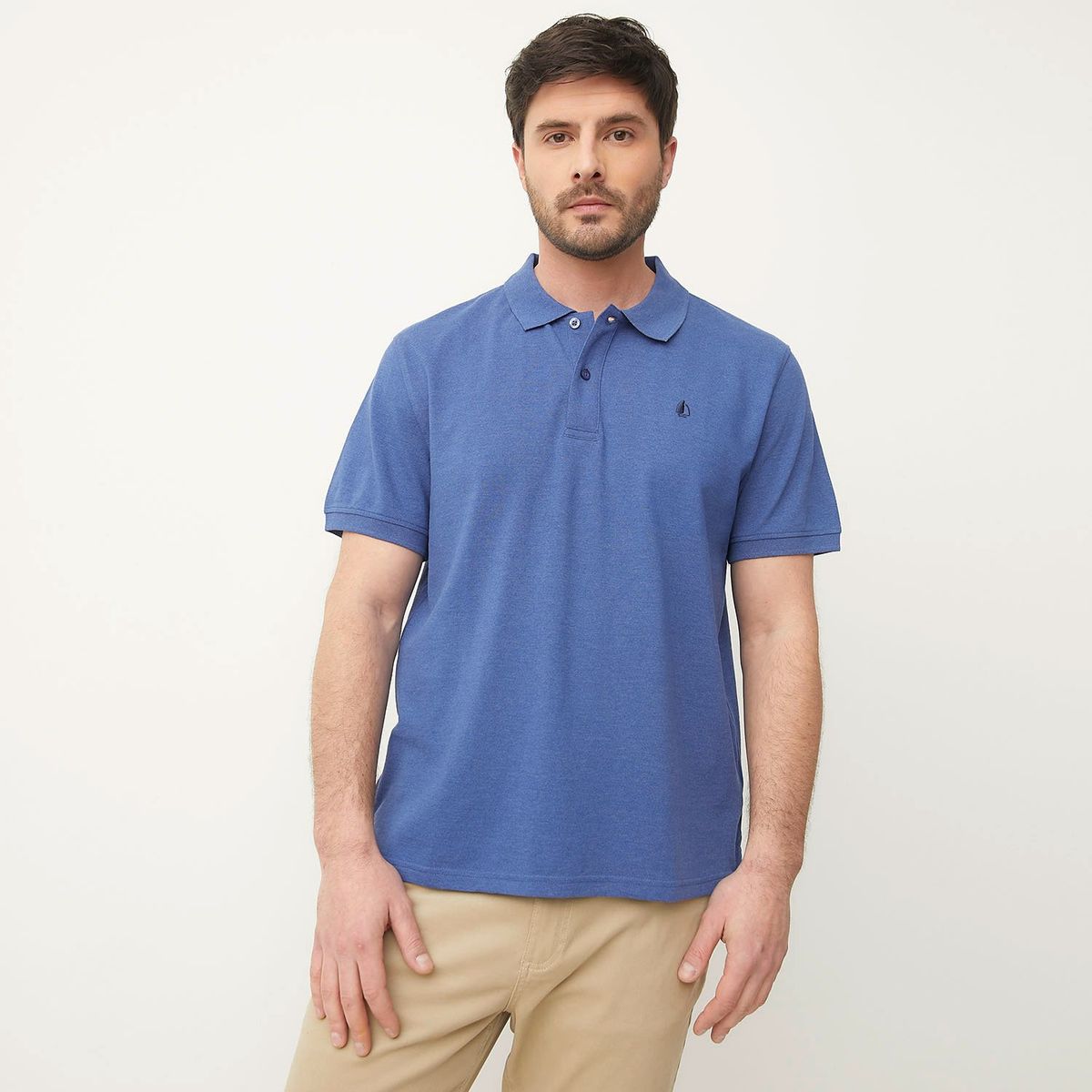 NEWPORT - Polo Piqué Manga Corta Newport Casual Hombre Algodón