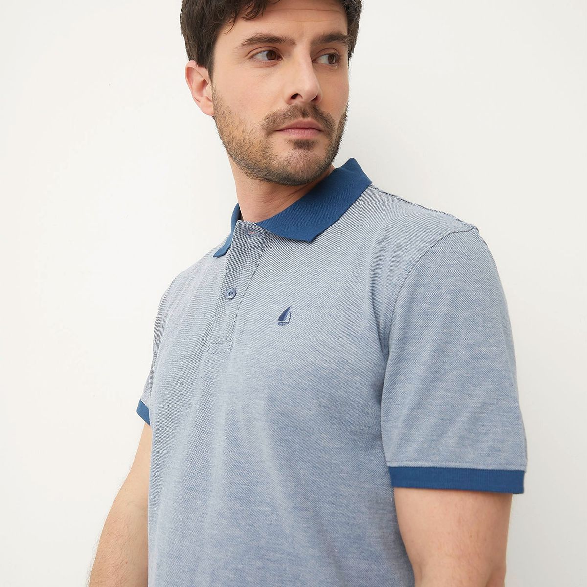 NEWPORT - Polo Piqué Manga Corta Newport Casual Hombre Algodón