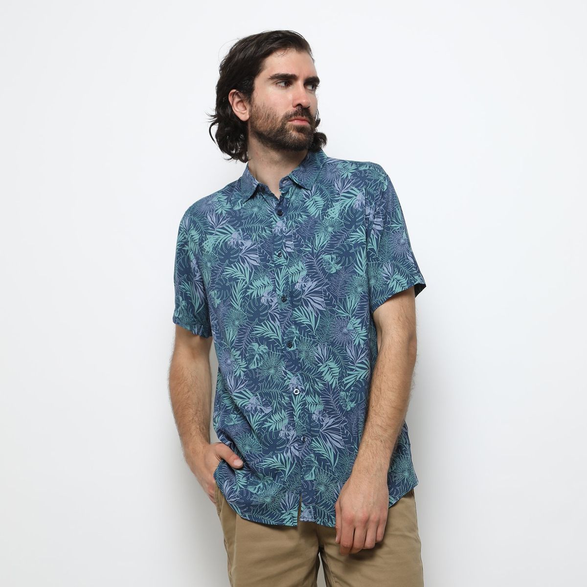 NEWPORT - Camisa Newport Manga Corta Clásica