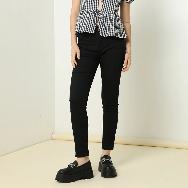 SYBILLA - Jean Slim Tiro Medio Mujer Sybilla