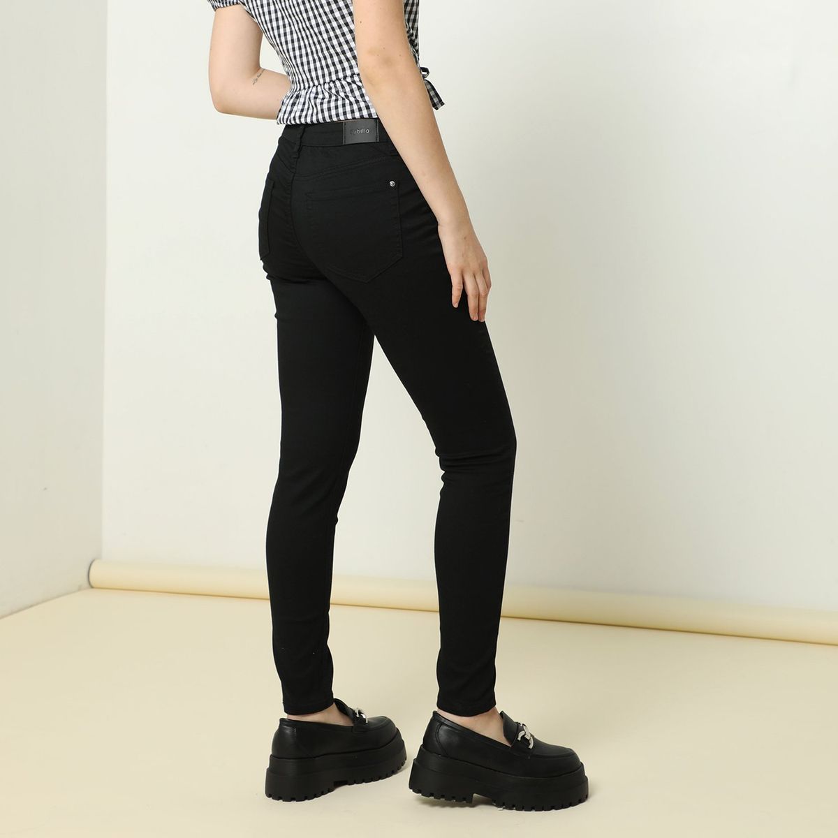 SYBILLA - Jean Skinny Tiro Medio Mujer Sybilla