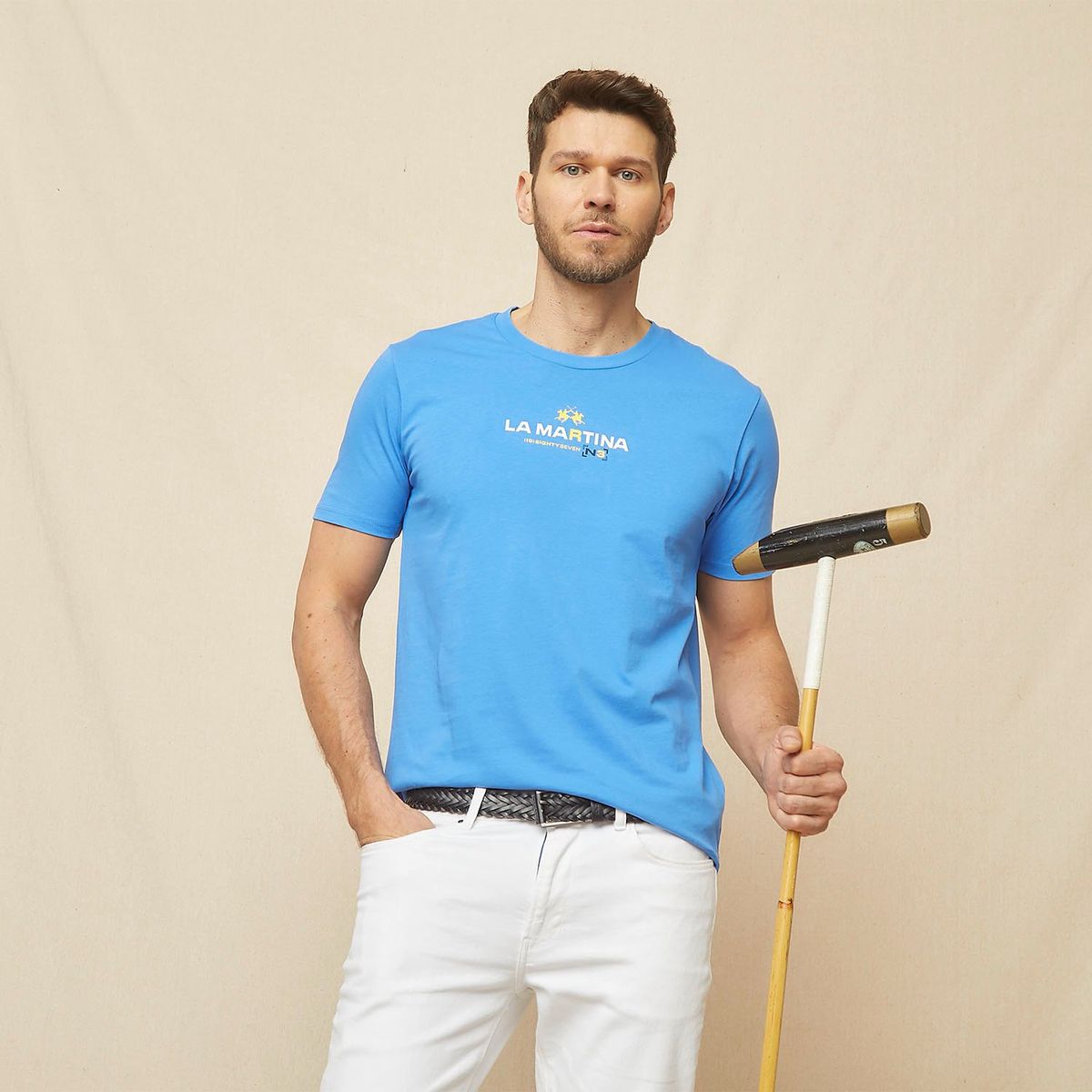LA MARTINA - Polo La Martina Manga Corta Algodón